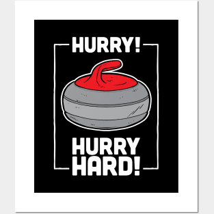 Hurry Hard! Posters and Art